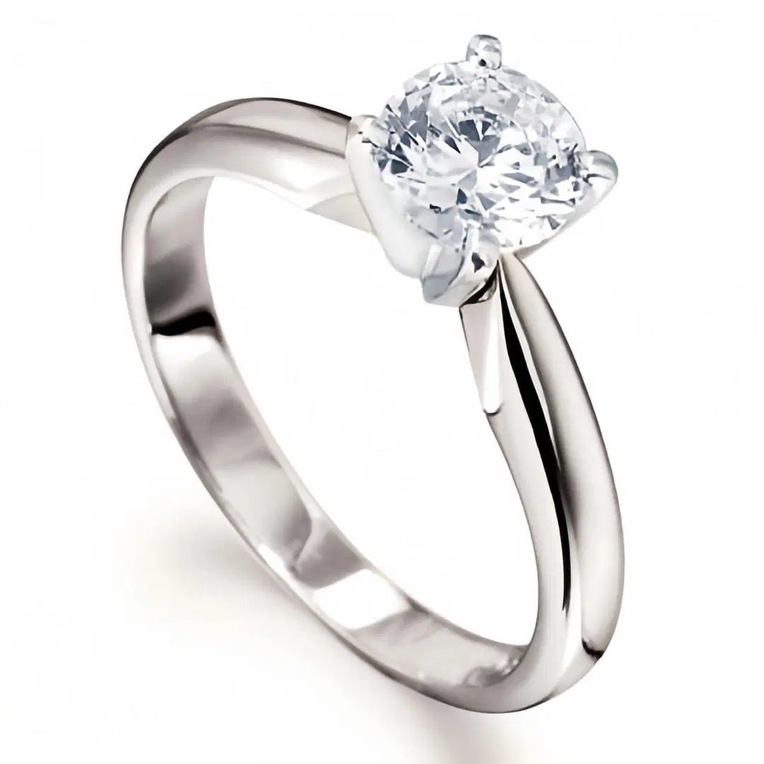 Modern Design Crystal Charm Ring for Unisex
